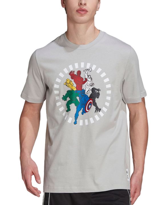 'ADIDAS x Real Madrid Marvel Avengers Tee Grey