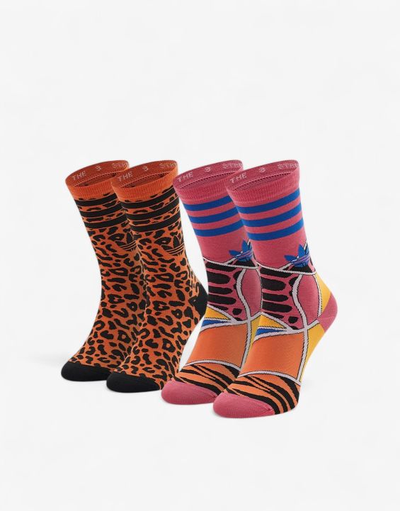 'ADIDAS x Rich Mnisi 2-Packs Crew Socks Multicolor