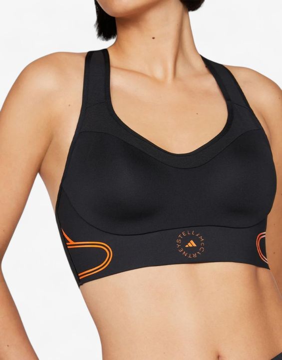 'ADIDAS x Stella McCartney TruePace High Support Sports Bra Black 'ADIDAS x Stella McCartney TruePace High Support Sports Bra Black