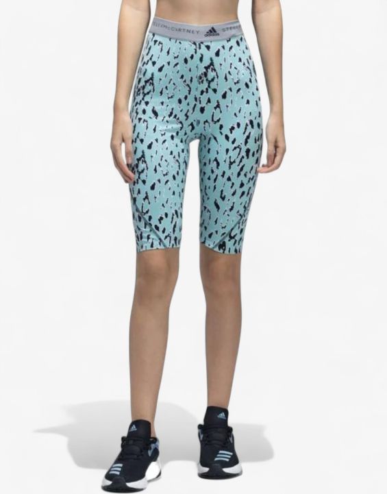 'ADIDAS x Stella McCartney TruePurpose Biker Shorts Turquoise/Black