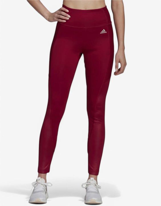 'ADIDAS x Zoe Saldana You For You Leggings Burgundy