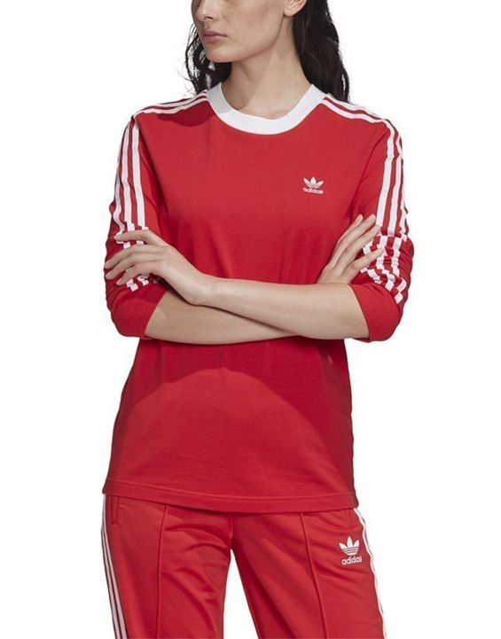 'ADIDAS 3 Str Ls Red
