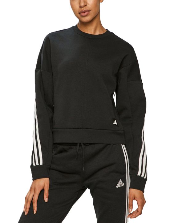 'ADIDAS 3-Stripes Sweatshirt Black