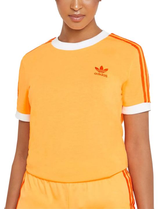 'ADIDAS Adicolor 3-Stripes Tee Flash Orange