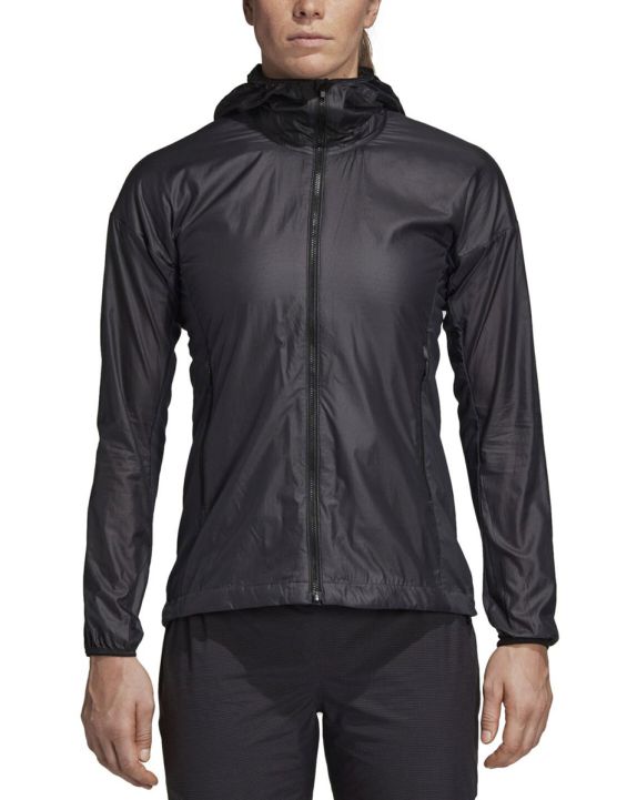 'ADIDAS Terrex Agravic Alpha Shield Hooded Jacket Black