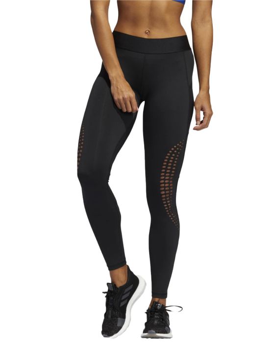 'ADIDAS Alphaskin Long Power Laser Performance Tights Black