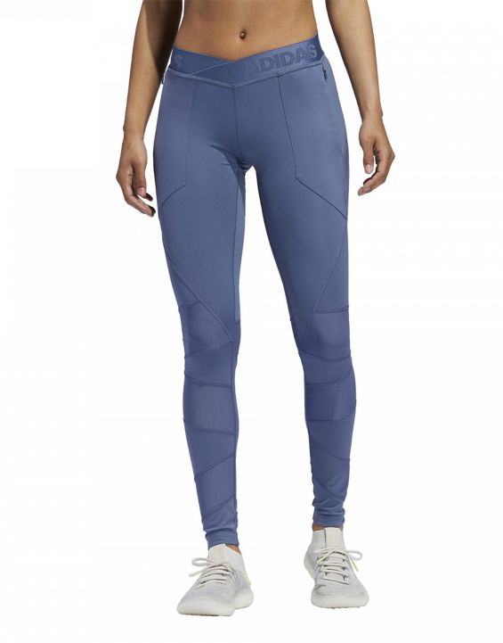 'ADIDAS Alphaskin Long Utility Tights Blue