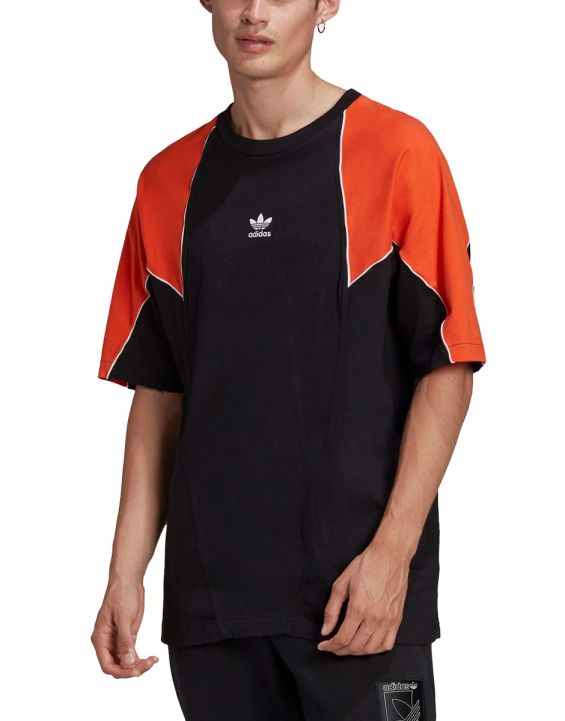 'ADIDAS Big Trefoil Abstract Tee Black