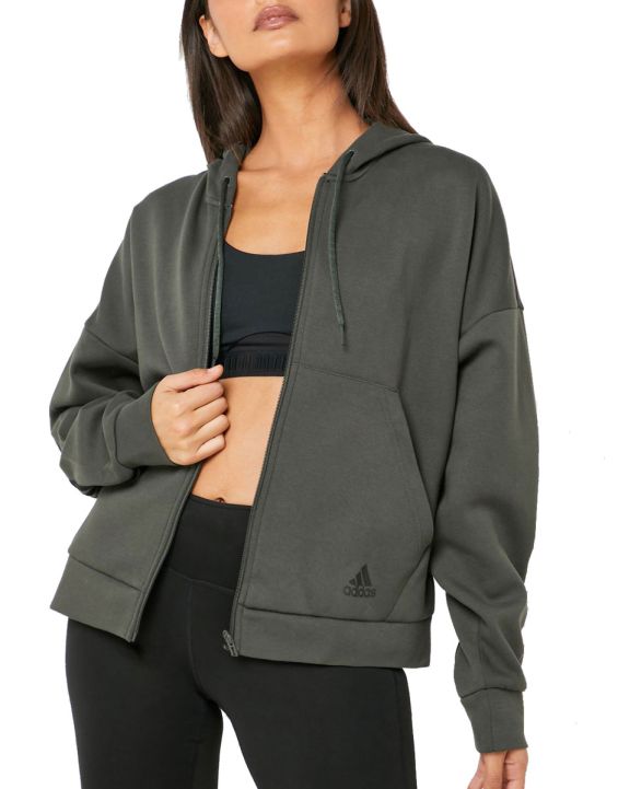 'ADIDAS Classic 3-Stripes Hoodie Green