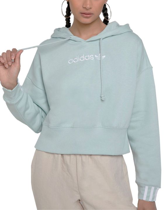 'ADIDAS Coeeze Cropped Hoodie Mint 