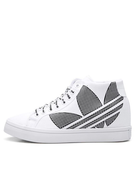 'ADIDAS Courtvantage Heel Logo White