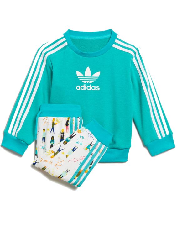 'ADIDAS Crewneck Set Turquoise