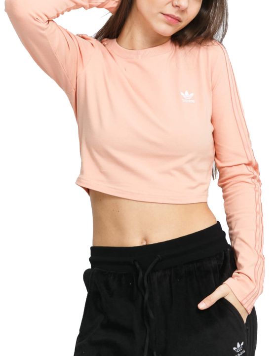 'ADIDAS Cropped Longsleeve Sweat Orange