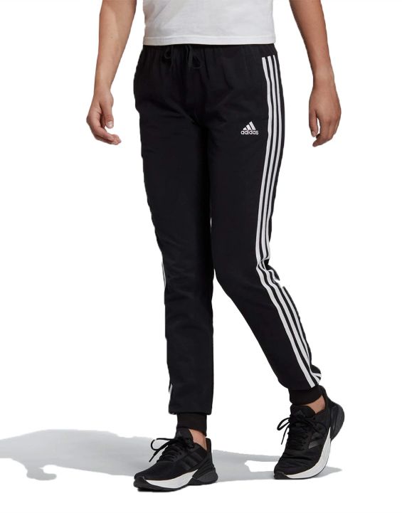'ADIDAS Essentials 3 Stripes Joggers Black