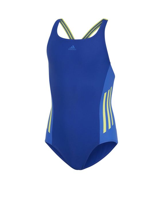 'ADIDAS Fit 3-Stripes Swimsuit Blue