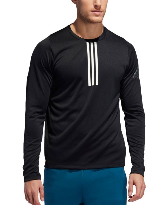 'ADIDAS Freelift Climawarm 3-Stripes Shirt Black