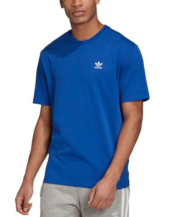 'ADIDAS Front+Back Trefoil Boxy Tee Blue