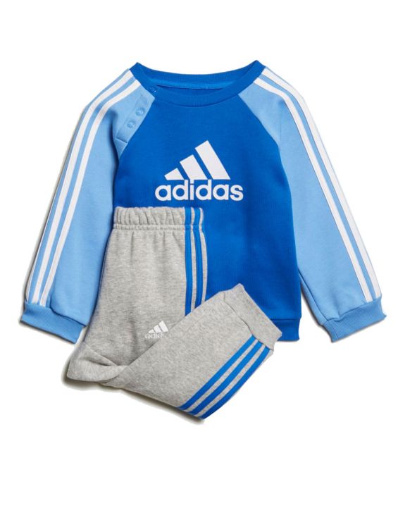 'ADIDAS Logo Fleece Jogger Set Blue