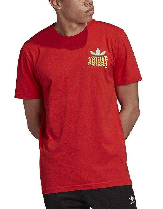 'ADIDAS Multi Fade Tee Red