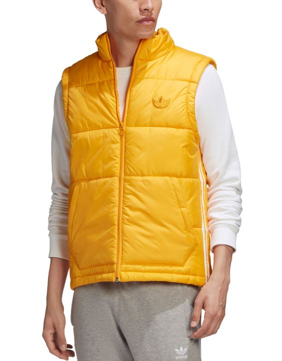'ADIDAS Padded Puffer Vest Yellow