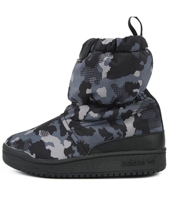 'ADIDAS Slip On Snow Boots Camo