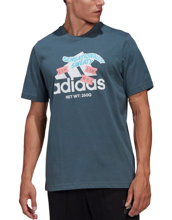 'ADIDAS Snack Logo Graphic Navy