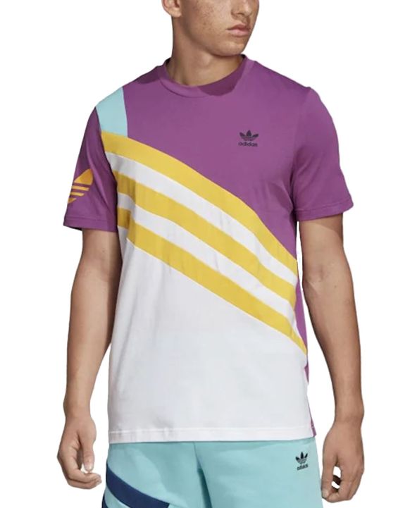'ADIDAS Sportive Nineties Tee Purple/White