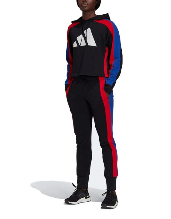 'ADIDAS Sportswear Badge Of Sport Logo Tracksuit Black