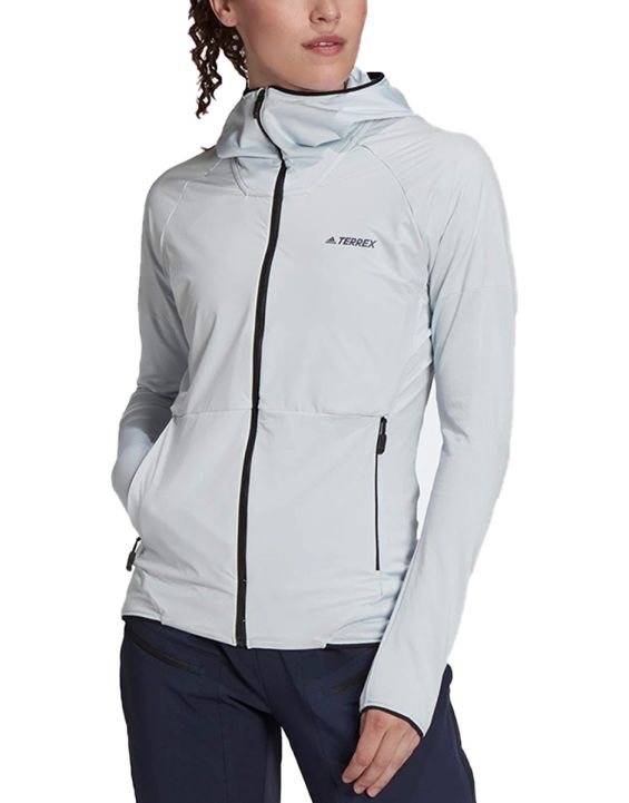'ADIDAS Terrex Skyclimb Fleece Windbreaker Grey