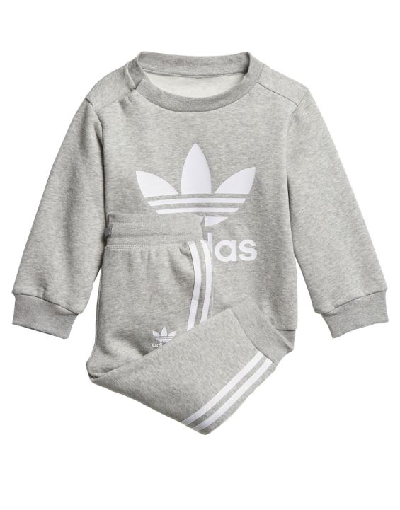'ADIDAS Trefoil Crew Track Suit Grey