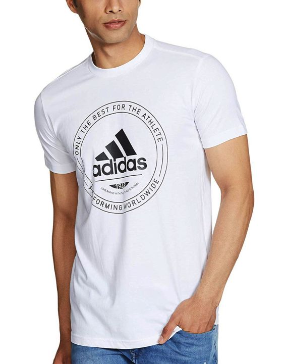 'ADIDAS Adi Emblem Tee White
