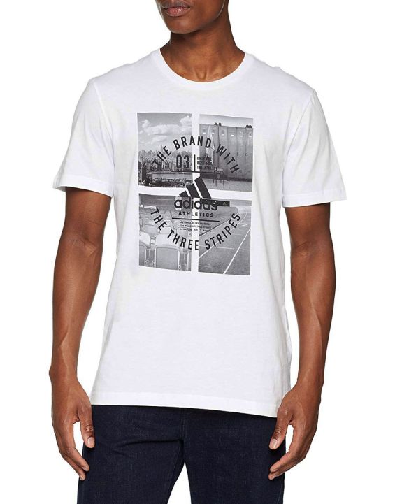 'ADIDAS Athletics Photo Tee White