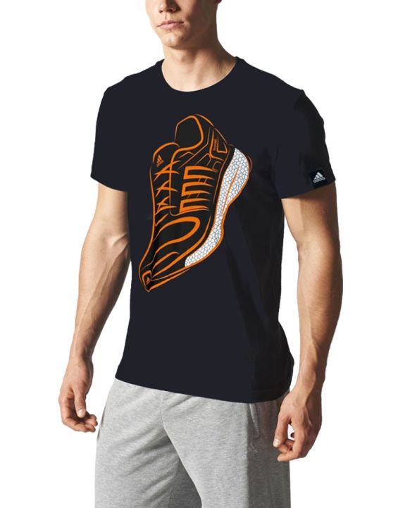 'ADIDAS Energy Boost Graphic Tee Black