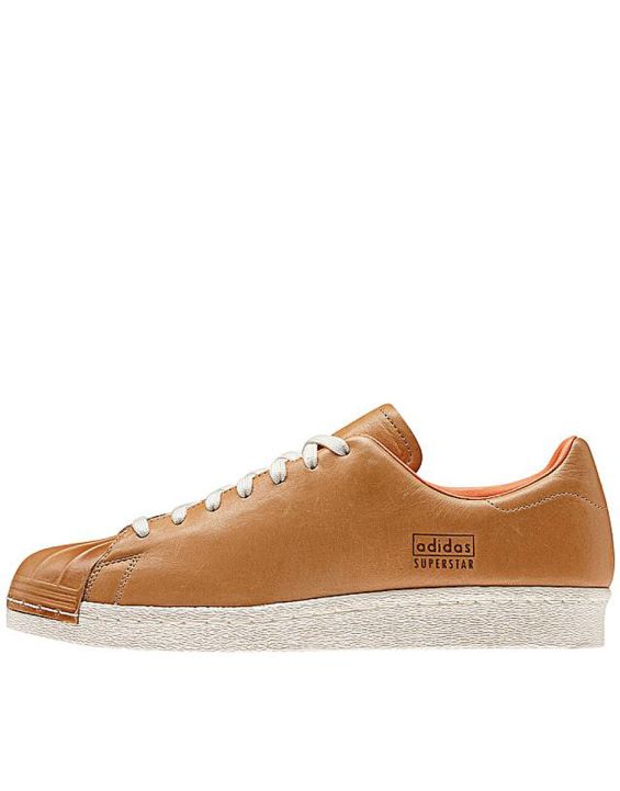 'ADIDAS Superstar 80's Clean Brown Leather