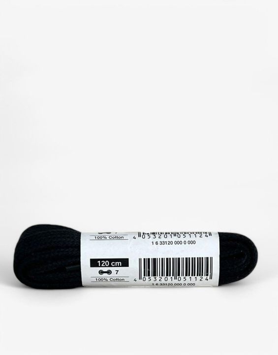 'BAMA Flat Laces Black 120cm