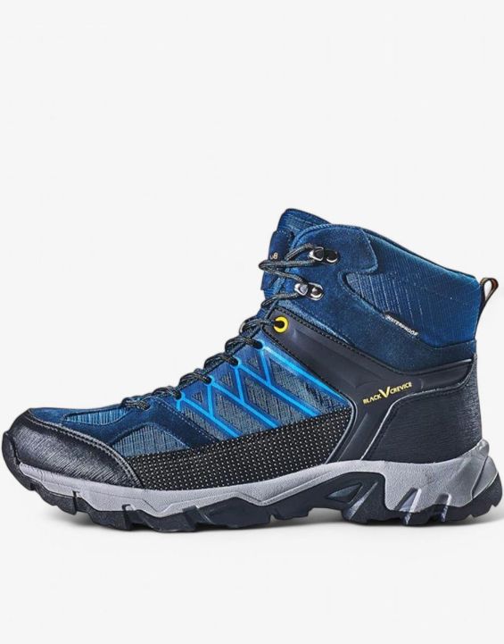 'BLACK CREVICE Trekking High Waterproof Shoes Blue/Orange 'BLACK CREVICE Trekking High Waterproof Shoes Blue/Orange