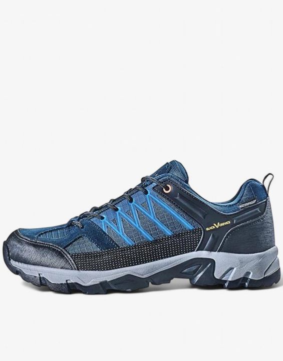 'BLACK CREVICE Trekking Low Waterproof Shoes Blue/Orange 'BLACK CREVICE Trekking Low Waterproof Shoes Blue/Orange