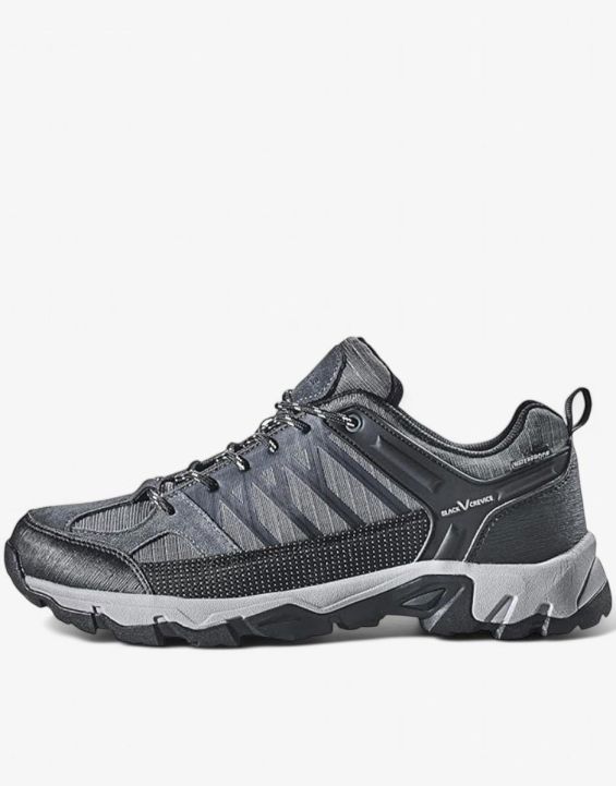 'BLACK CREVICE Trekking Low Waterproof Shoes Dark Grey 'BLACK CREVICE Trekking Low Waterproof Shoes Dark Grey