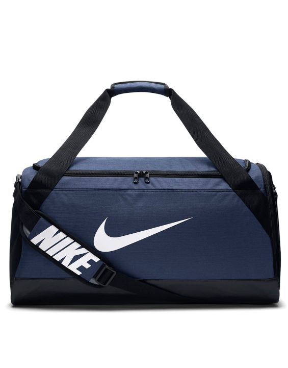'NIKE Brasilia Training Duffel Bag M Navy