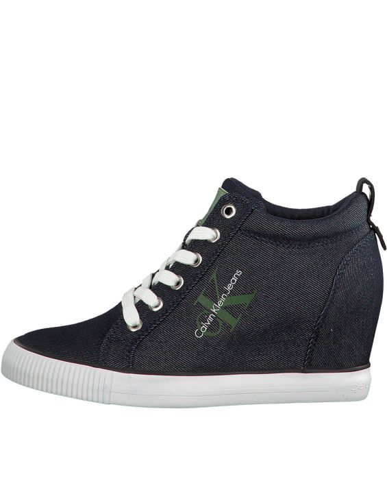 'CALVIN KLEIN Ritzy Denim Sneakers Indigo
