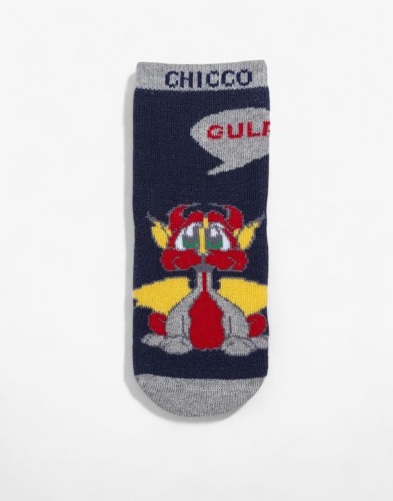 'CHICCO 1-Pair Kids Socks Dark Blue/Multicolor