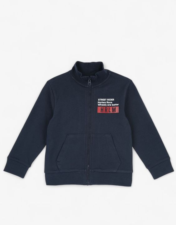 'CHICCO Boys Full-Zip Track Top Dark Blue