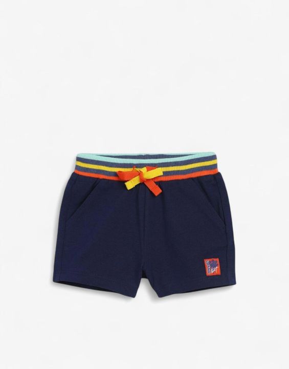 'CHICCO Boys Knitted Shorts Medium Blue