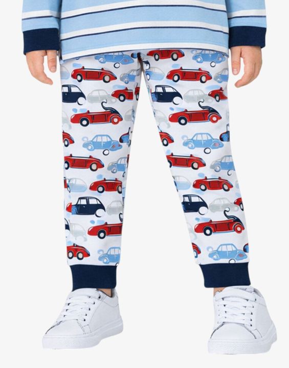 'CHICCO Boys Pants White/Blue