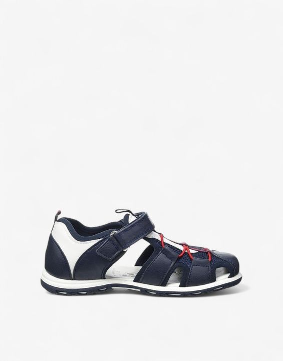 'CHICCO Boys Sandals Dark Blue/White