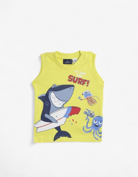 'CHICCO Boys Tank Medium Yellow