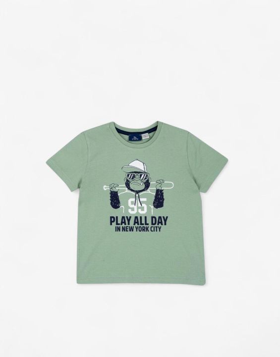'CHICCO Boys Tee Medium Green