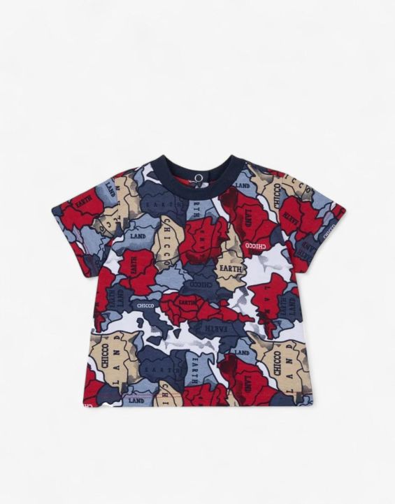'CHICCO Boys Tee Red Printed