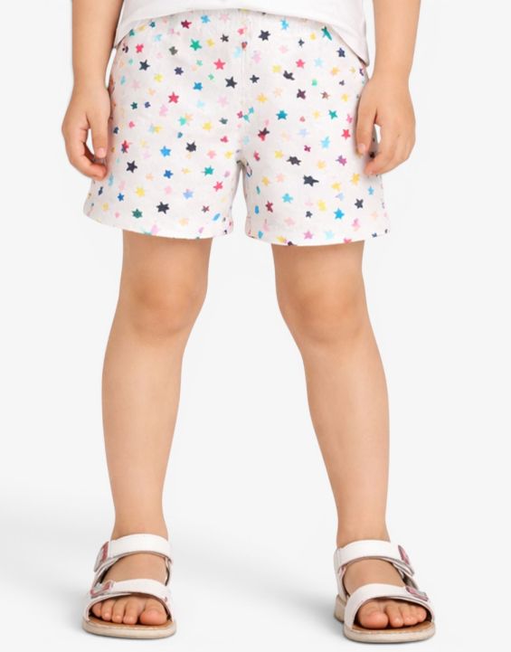 'CHICCO Girls Shorts White/Pink
