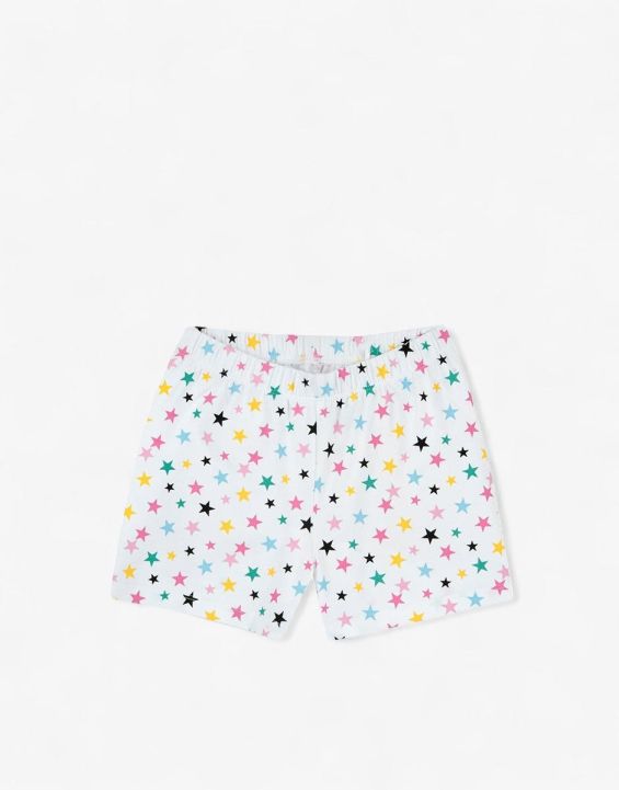 'CHICCO Girls Shorts White/Pink